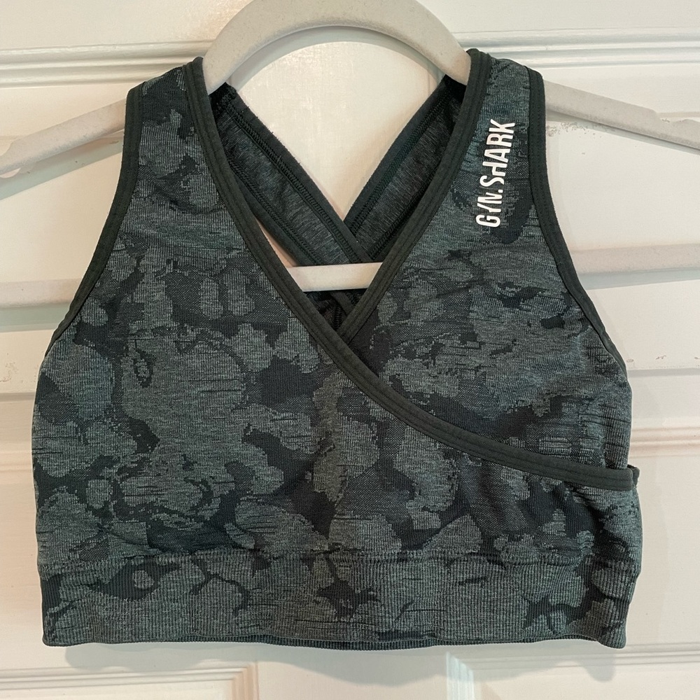 Gymshark Camo Sports Bra